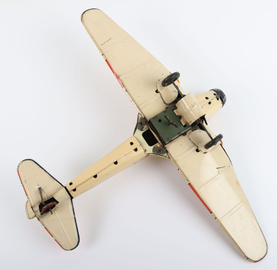 A Mettoy Airways Tinplate Twin Engine Aeroplane - 7