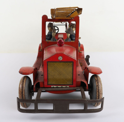 A Large Distler German tinplate clockwork Fire engine circa 1920&rsquo;s - 2