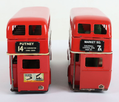 Two Tri-ang Tinplate Minic Double Decker Buses - 4