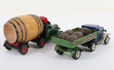 Two Unboxed Triang Minic Post War Brewery Lorries - 3
