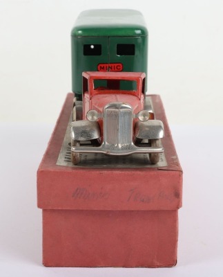 Pre War Tr-iang Minic 30M Articulated Pantechnicon lorry - 4