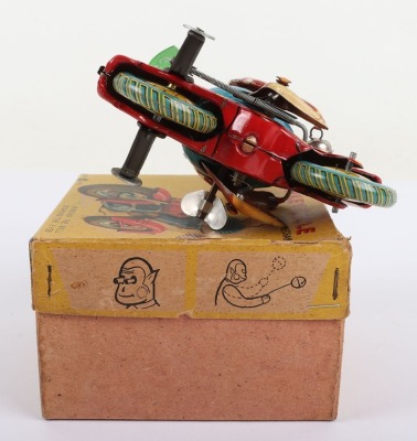 Bandai Japanese 556 Tinplate Monkey Cycle - 5