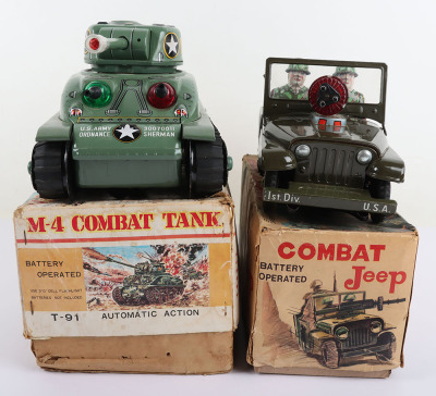 Nomura Toys Japan Battery Operated Combat Jeep - 3