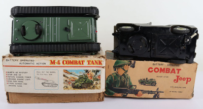 Nomura Toys Japan Battery Operated Combat Jeep - 6