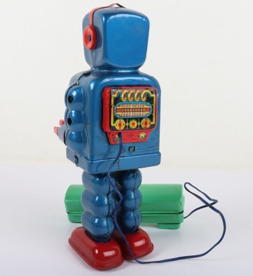 A Yoshiya Japanese KO Battery Operated Remote-control High-Wheel Robot - 5