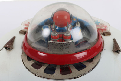 A Yoshiya Japanese KO Battery Operated Sky Patrol Flying Saucer - 6