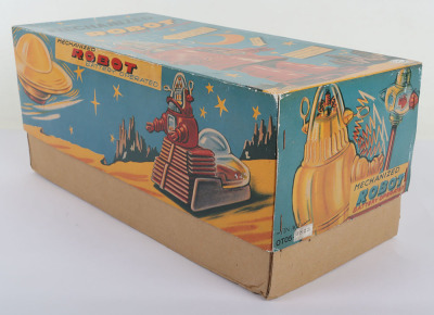 Osaka Japanese Tinplate Battery Operated Mechanised Robot - 8