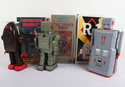 Three Recent Issue Boxed Tinplate Robots - 3