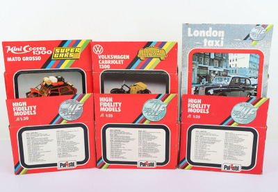Six Boxed Polistil Italy Boxed Models - 2