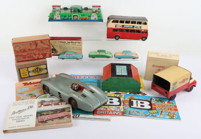 JNF Mercedes Benz W196R Tinplate Racing Car - 2
