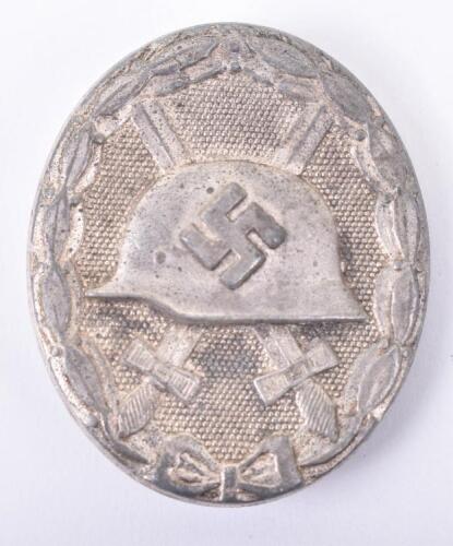 Third Reich Silver Grade Wound Badge by Carl Wild Hamburg