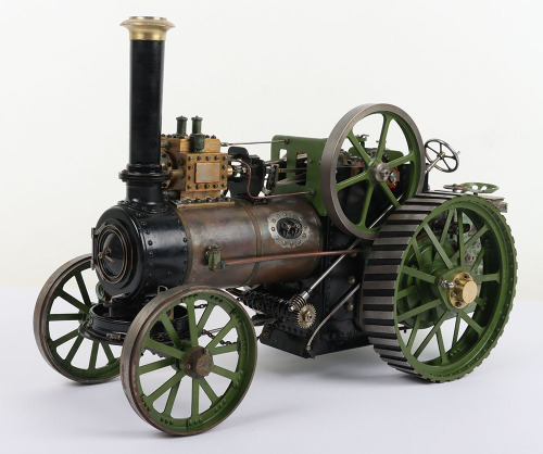A well made ¾” scale model Traction engine