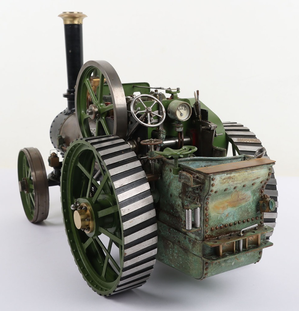 Hand Built Engine A well made ¾” scale model Traction engine