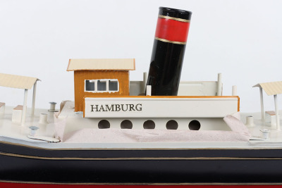 Tucher & Walther T490 tinplate live steam River boat &lsquo;Hamburg&rsquo; - 4