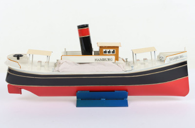 Tucher & Walther T490 tinplate live steam River boat &lsquo;Hamburg&rsquo; - 7