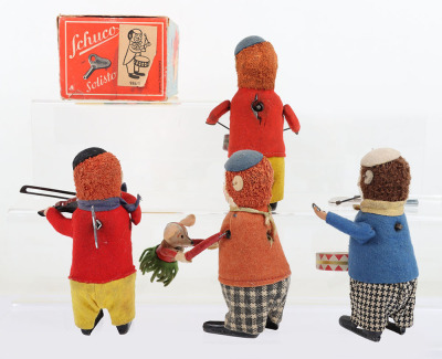 Schuco wind-up novelty clowns - 3