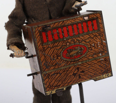 Scarce S.I.J.I.M (Fernand Martin) clockwork Organ Grinder, French circa 1910 - 2