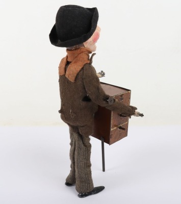 Scarce S.I.J.I.M (Fernand Martin) clockwork Organ Grinder, French circa 1910 - 6