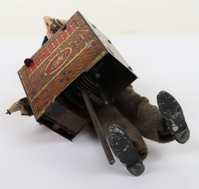 Scarce S.I.J.I.M (Fernand Martin) clockwork Organ Grinder, French circa 1910 - 7