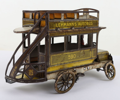 Rare light green Lehmann 590 Autobus - 6