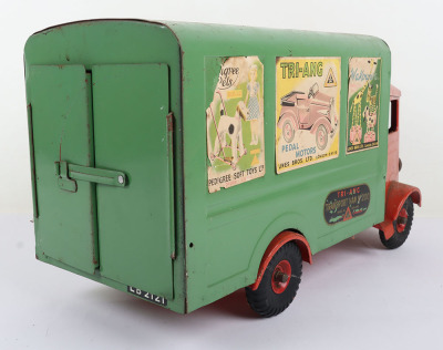 Tri-ang large scale tinplate Transport Van - 4