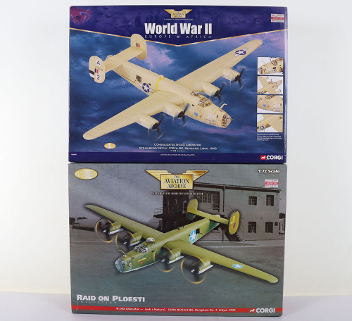 Two Corgi Aviation Archive USAAF B-24D Liberators