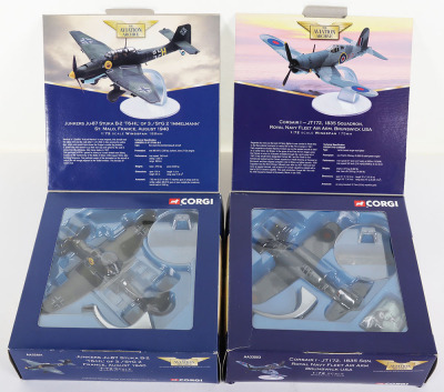 Five Corgi Aviation Archive Stuka JU87&rsquo;s & Fighters - 2
