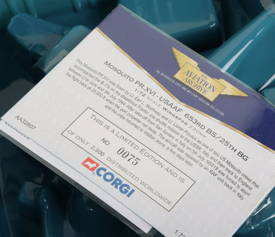 Four Corgi Aviation Archive DH Mosquito&rsquo;s 1/72,scale - 2