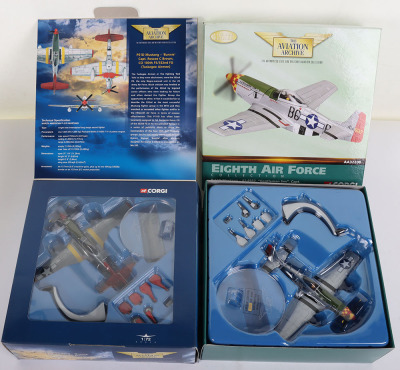 Five Corgi Aviation Archive P-51D Mustang&rsquo;s Fighter Aircraft - 3