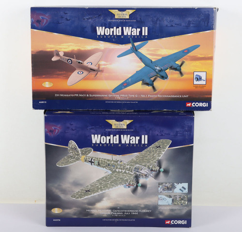 Two Corgi Aviation Archive Aircraft Models