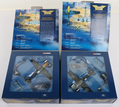 Four Corgi Aviation Archive Messerschmitt BF109E&rsquo;s - 5