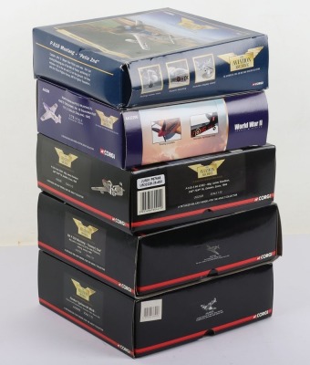 Five Corgi Aviation Archive P-51D&rsquo;s & Typhoon Aircraft - 2