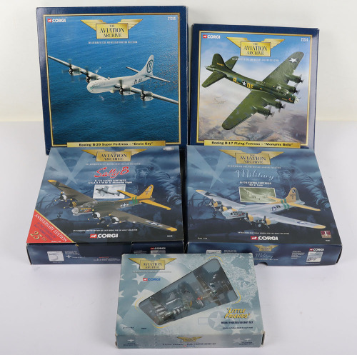 Five Corgi Aviation Archive Models