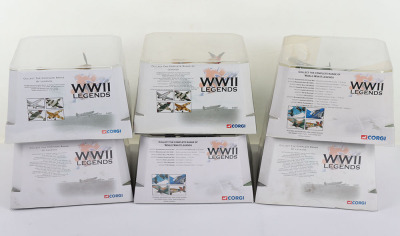 Six Corgi Aviation Archive &lsquo;WWII Legends - 2