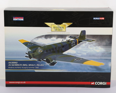 Corgi Aviation Archive Junkers JU52, Luftwaffe Aircraft - 2