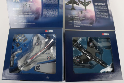 Five Corgi Aviation Archive &lsquo;Jet Fighter Power&rsquo; Aircraft Models, in 1/72nd scale - 5