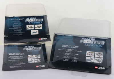 Five Corgi Aviation Archive Jet Aircraft models - 5