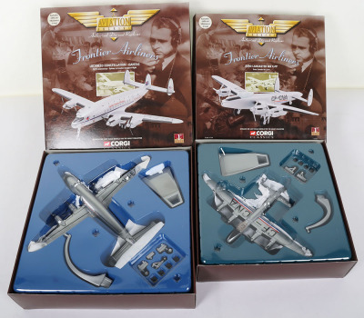 Eight Corgi Aviation Archive &lsquo;Frontier Airliners&rsquo; - 2