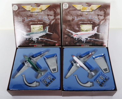 Nine Corgi Aviation Archive &lsquo;Frontier Airliners&rsquo; Aircraft - 2