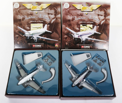 Nine Corgi Aviation Archive &lsquo;Frontier Airliners&rsquo; Aircraft - 3