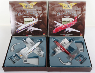 Eight Corgi Aviation Archive &lsquo;Classic Propliners&rsquo; Vickers Viscount&rsquo;s, all 1/144th scale - 2