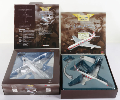 Six Corgi Aviation Archive Classic Propliners, all 1-444 Scale - 2
