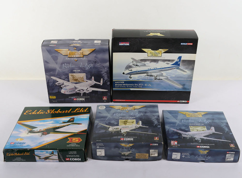 Five Corgi Aviation Archive Models