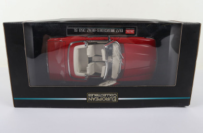 Sun Star European Collectibles 1977 Mercedes Benz 350 SL Cabriolet - 3