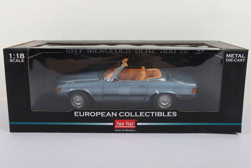 Sun Star European Collectibles 1977 Mercedes Benz 350 SL Cabriolet