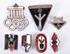 7x Third Reich Enamel Membership Badges