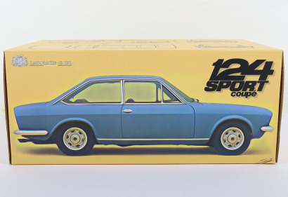 Laudoracing Fiat 124 Sport Coupe 1969 model 1:18 scale