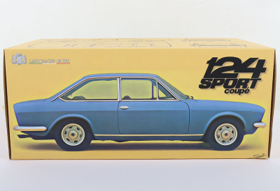 Laudoracing Fiat 124 Sport Coupe 1969 model 1:18 scale