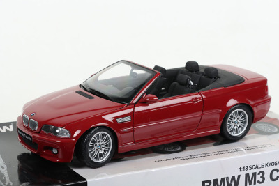 Kyosho BMW M3 Cabriolet 1:18 scale model