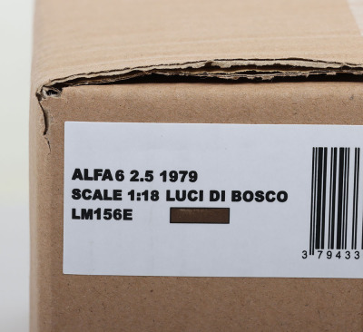 Laudoracing models Alfa 2.5 1979 1:18 scale - 2